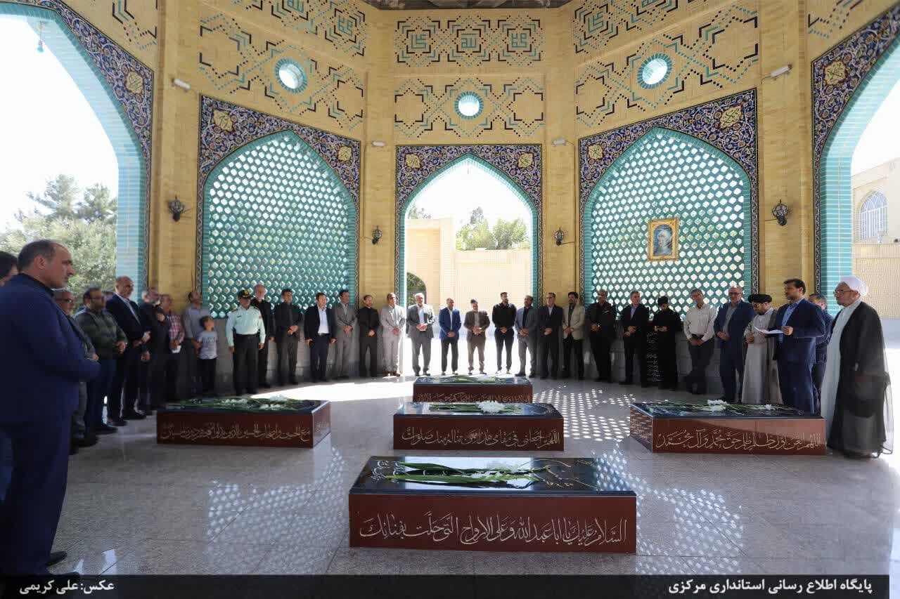 ۵۳  پروژه عمرانی و اقتصادی در شهرستان آشتیان افتتاح شد