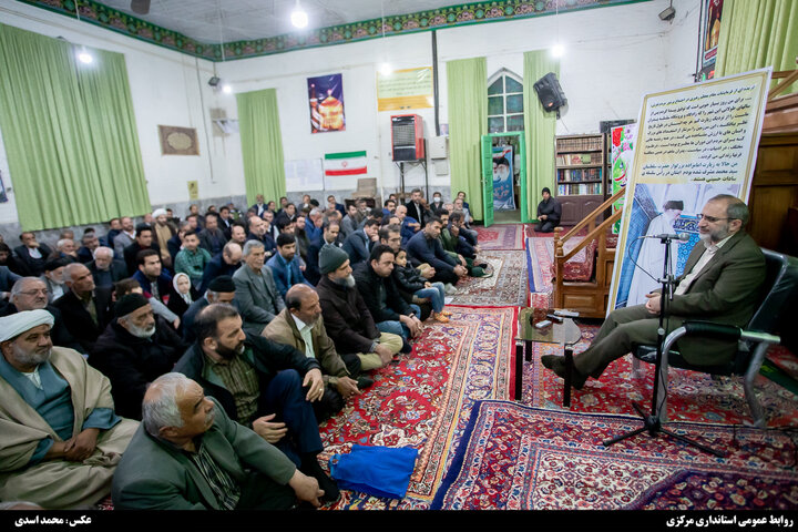 مراسم گرامیداشت سالروز سفر مقام معظم رهبری (مدظله العالی) به شهرستان تفرش