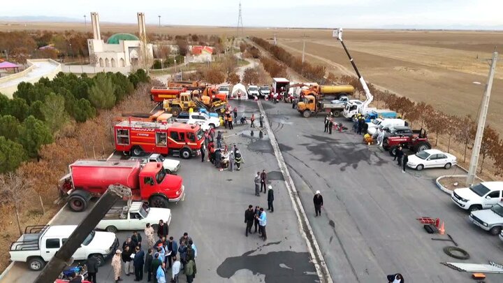 مانور لحظه صفر با مشارکت ۳۲۰ نیروی عملیاتی در شهرستان فراهان برگزار شد