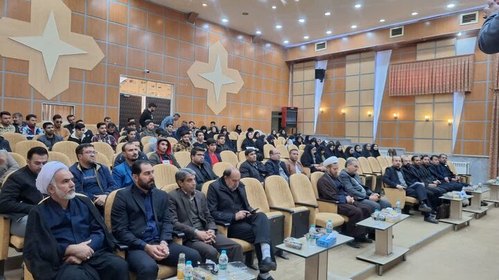 بزرگداشت ۱۶ آذر و روز دانشجو در شهرستان کبودراهنگ با حضور فرماندار