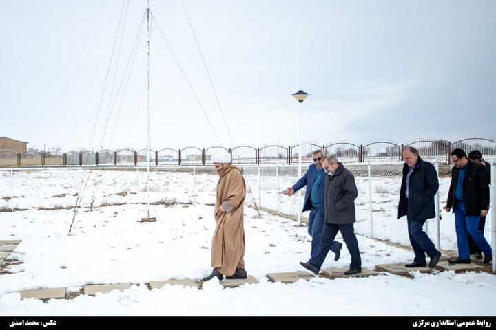 بهره‌برداری از ایستگاه خودکار هواشناسی شهرستان کمیجان