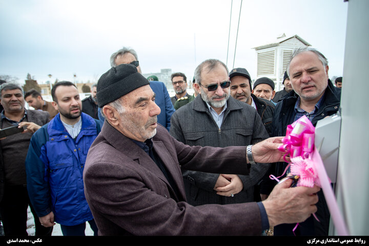 بهره‌برداری از ایستگاه خودکار هواشناسی شهرستان کمیجان