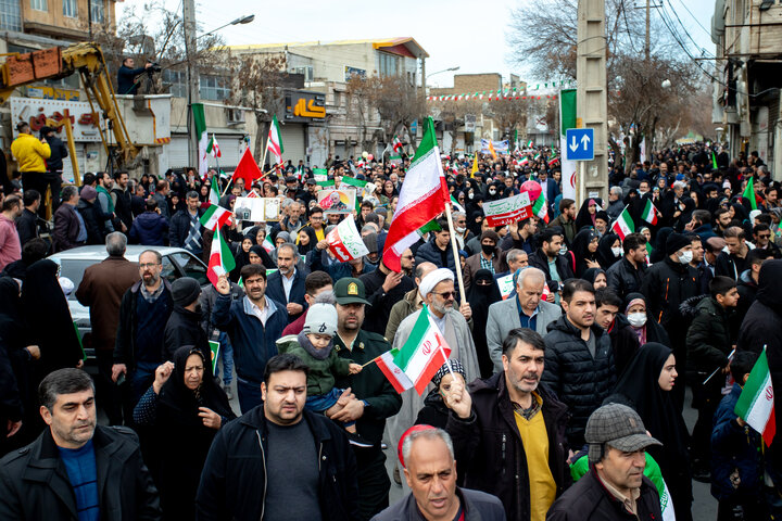 راهپیمایی ۲۲ بهمن در اراک