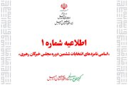 اعلام اسامی نامزدهای انتخابات مجلس خبرگان رهبری در استان اردبیل