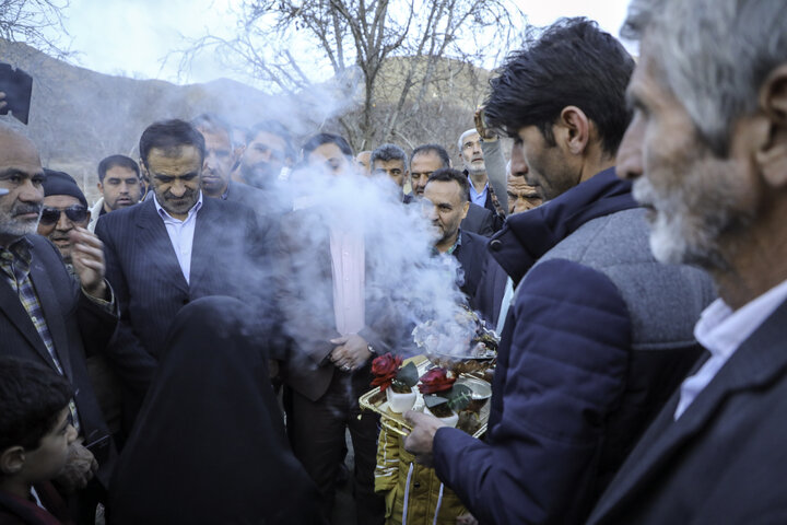 سفر استاندار چهارمحال و بختیاری به شهرستان سامان