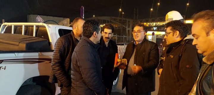 بازدید شبانه معاون‌هماهنگی امور عمرانی استانداری البرز از آزادراه تهران_کرج