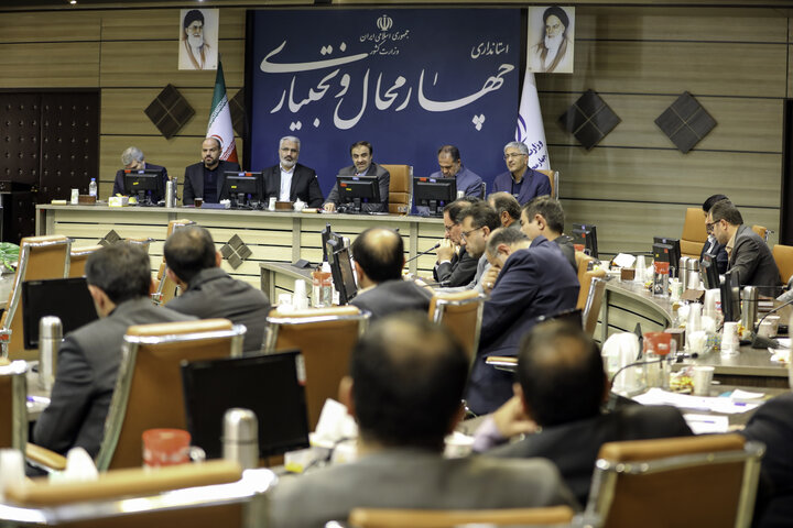 گزارش تصویری از نشست مشترک استاندار با فرمانداران و بخشداران سراسر استان