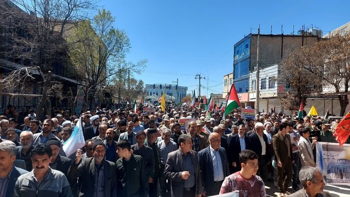 راهپیمایی روز جهانی قدس در شهرستان کبودراهنگ