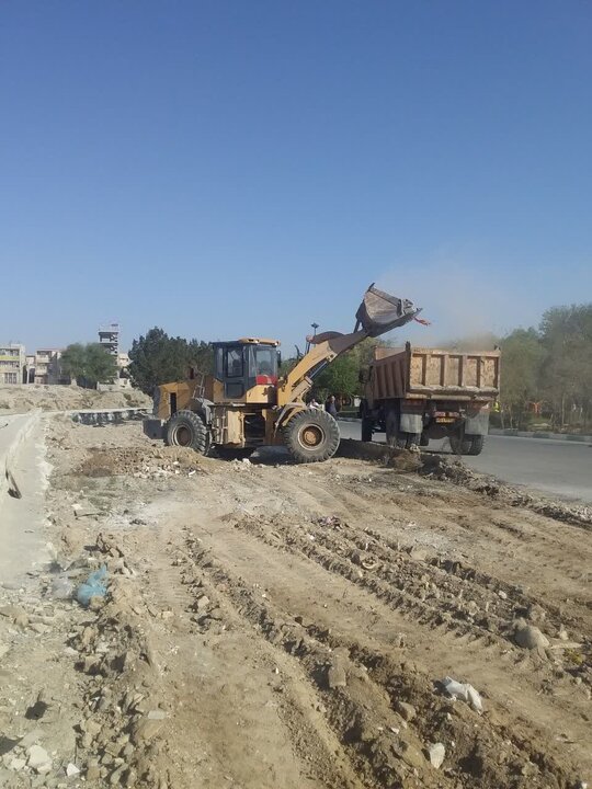 ساخت بوستان ساحلی رودخانه شادچای آغاز شد