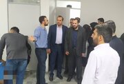 بازدید فرماندار از محل برگزاری اردوی جهادی پزشکی در قرچک