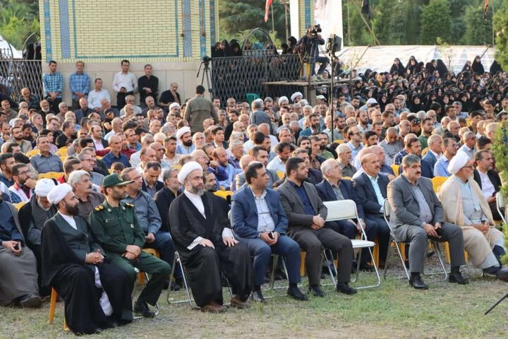 استاندار گیلان در مراسم سالگرد شهادت شهید عشوری