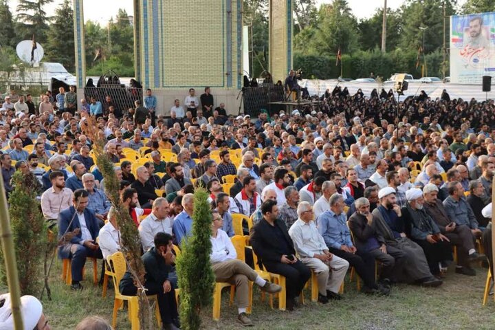 استاندار گیلان در مراسم سالگرد شهادت شهید عشوری