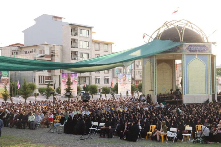 استاندار گیلان در مراسم سالگرد شهادت شهید عشوری