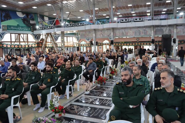 یادواره فرمانده شهید سردار حاج محمود قلی‌پور و شهدای عملیات کربلای ۲ با حضور استاندار گیلان در گلزار شهدای رشت؛