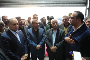 بزرگترین کارخانه تولید سیم جوش غرب کشور افتتاح شد