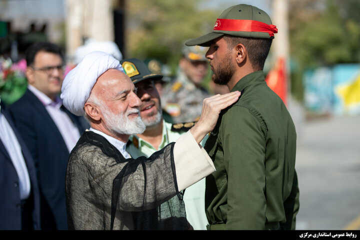 مراسم پایان دوره فراگیران آموزشگاه علمی تخصصی مالک اشتر فراجا در اراک