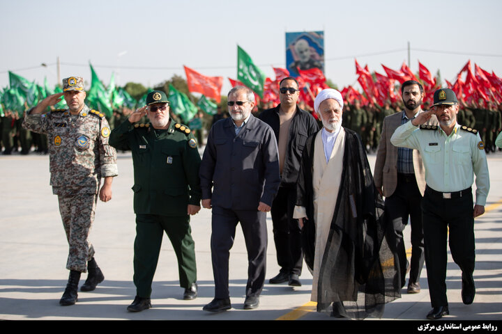 مراسم پایان دوره فراگیران آموزشگاه علمی تخصصی مالک اشتر فراجا در اراک