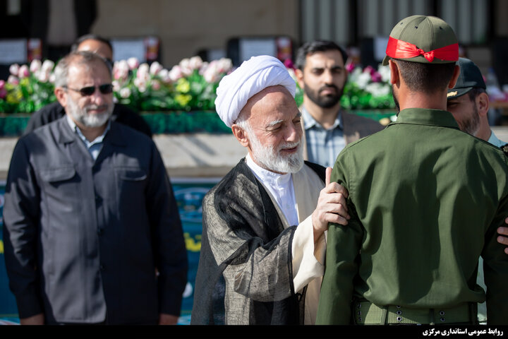 مراسم پایان دوره فراگیران آموزشگاه علمی تخصصی مالک اشتر فراجا در اراک