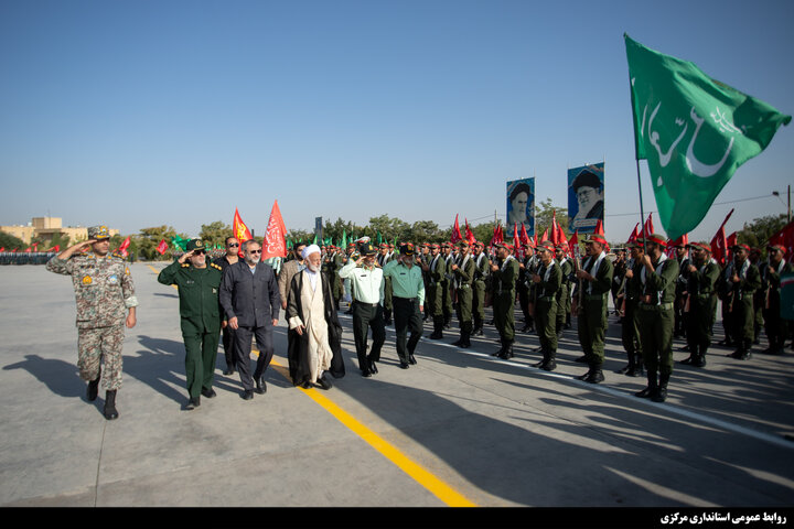 مراسم پایان دوره فراگیران آموزشگاه علمی تخصصی مالک اشتر فراجا در اراک