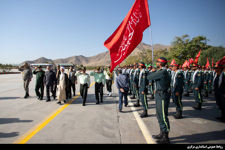 مراسم پایان دوره فراگیران آموزشگاه علمی تخصصی مالک اشتر فراجا در اراک