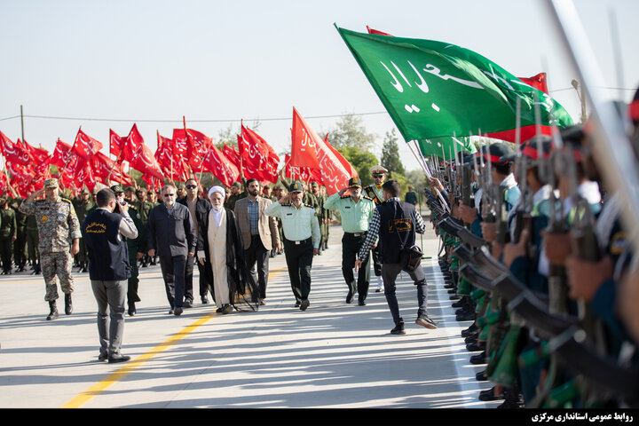 مراسم پایان دوره فراگیران آموزشگاه علمی تخصصی مالک اشتر فراجا در اراک