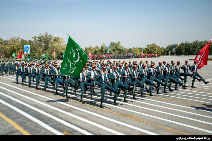 مراسم پایان دوره فراگیران آموزشگاه علمی تخصصی مالک اشتر فراجا در اراک