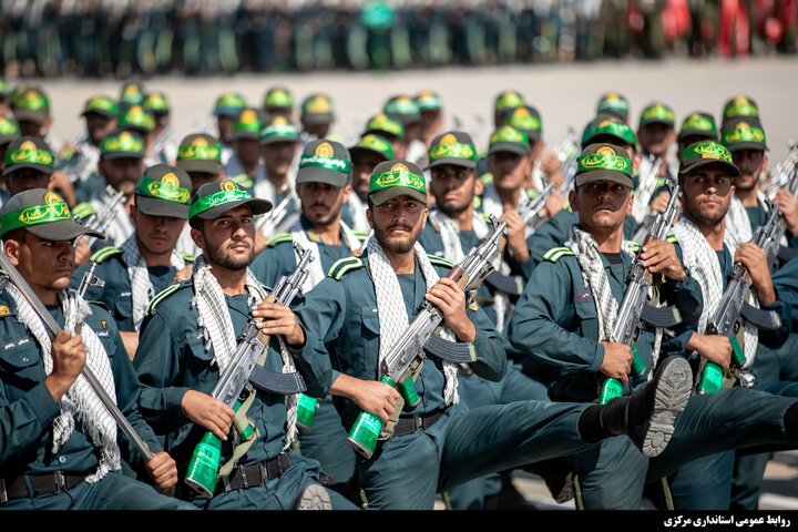 مراسم پایان دوره فراگیران آموزشگاه علمی تخصصی مالک اشتر فراجا در اراک