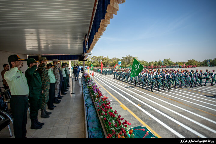 مراسم پایان دوره فراگیران آموزشگاه علمی تخصصی مالک اشتر فراجا در اراک