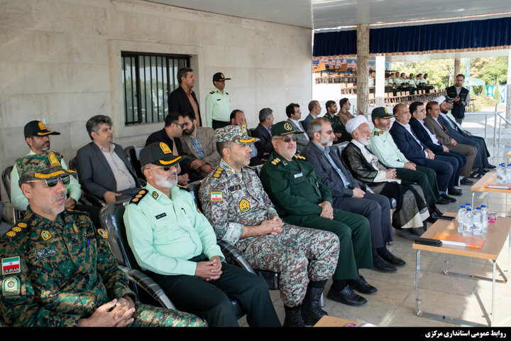 مراسم پایان دوره فراگیران آموزشگاه علمی تخصصی مالک اشتر فراجا در اراک