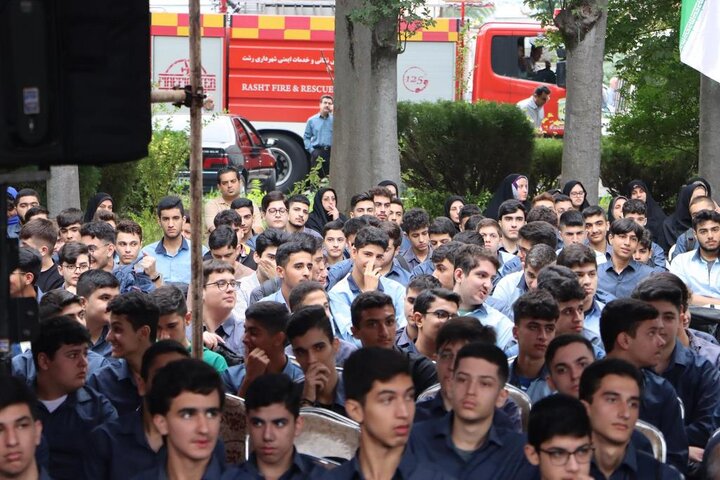 مراسم بازگشایی مدارس و نواخته شدن زنگ مهر با حضور استاندار گیلان