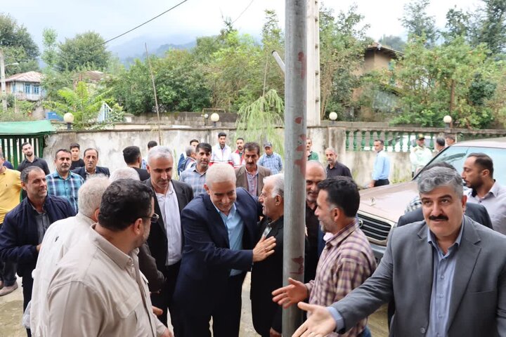 مراسم یادواره شهدای والامقام روستای گرکرود بخش رانکوه شهرستان املش باحضور استاندار گیلان