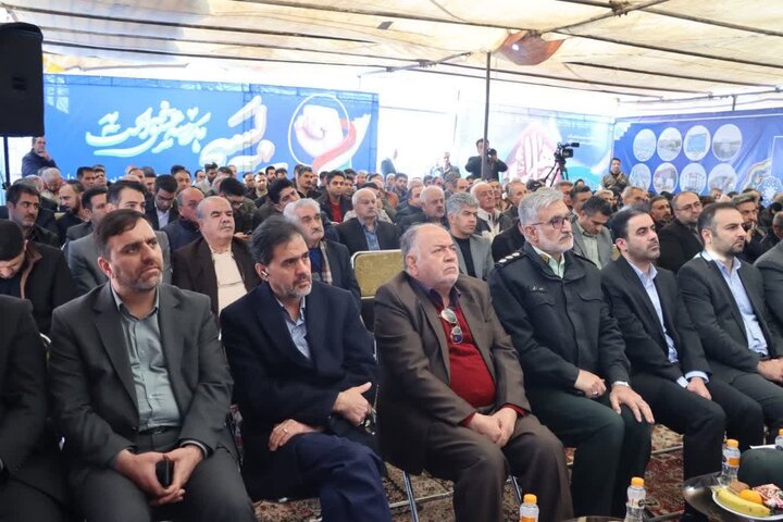 آئین آغاز عملیات اجرایی شهرک صنفی _ صنعتی بوعلی ۴ با حضور استاندار همدان