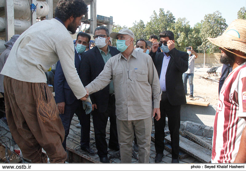 فاز نخست آب‌شیرین‌کن 17 هزار مکعب بوشهر حداکثر تا یک ماه آینده وارد مدار تولید می‌شود