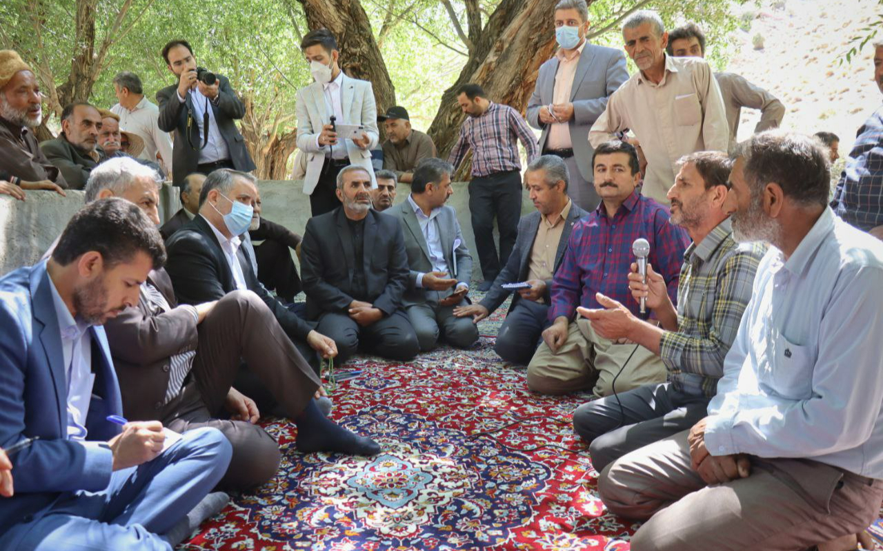 بازدید استاندار سمنان از روستاهای شهرستان شاهرود